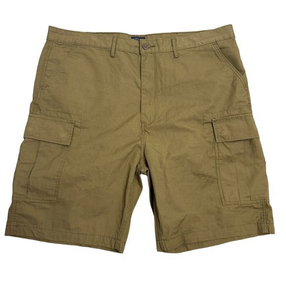 Levi's Strauss & Co Mens Size 42 Dark Tan 100% Cotton Cargo Shorts‎ - Picture 1 of 9